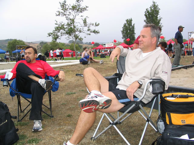Relax befor the race